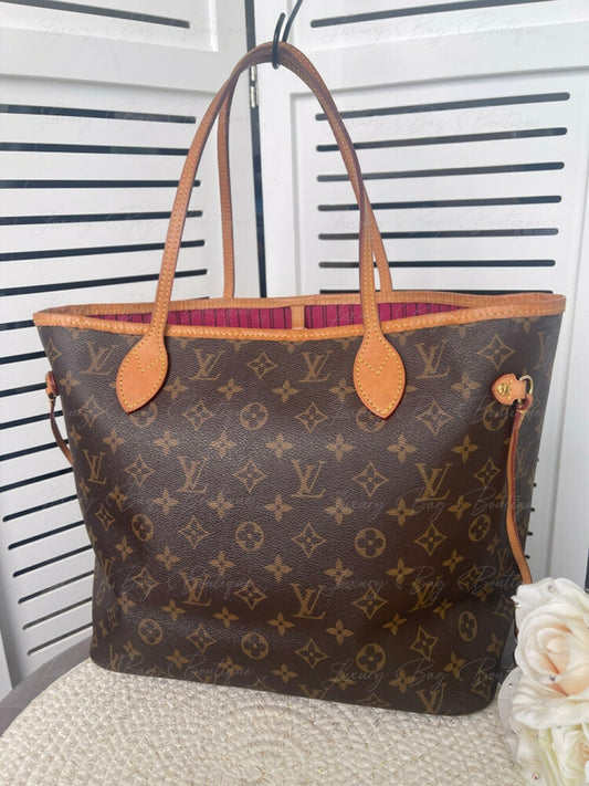 Louis Vuitton Neverfull MM Monogram Pivoine