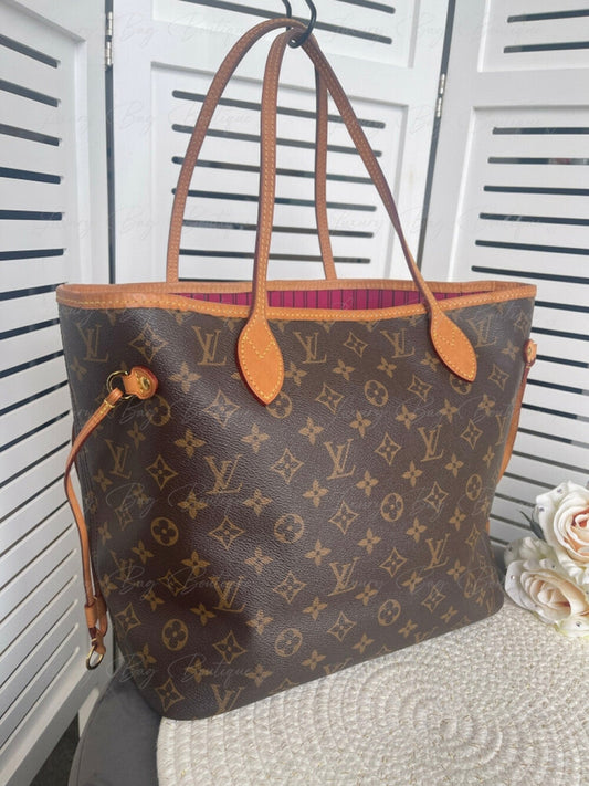 Louis Vuitton Neverfull MM Monogram Pivoine