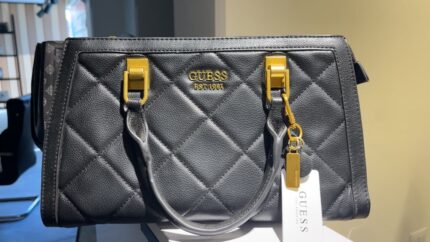 GUESS Noelle Quilted Satchel