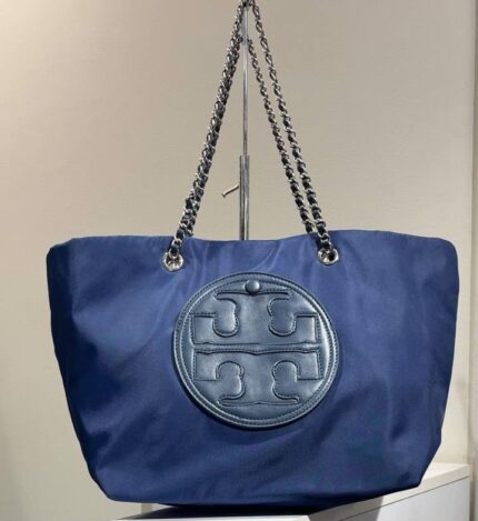 TORY BURCH Ella Chain Nylon Tote